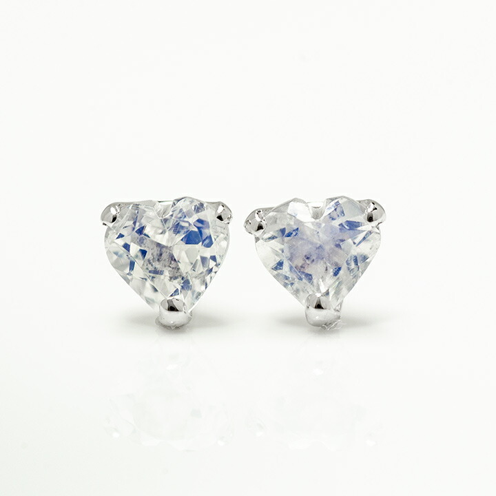 umu -アム- FINE JEWELRY STUIDIOブルームーンストーン ハート スタッドピアスpi0007_m.jpg