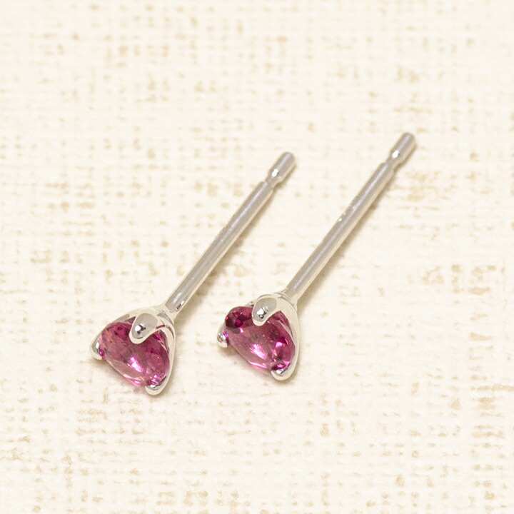 umu -アム- FINE JEWELRY STUIDIOピンクトルマリン スタッドピアスpi0010_kanban2.jpg