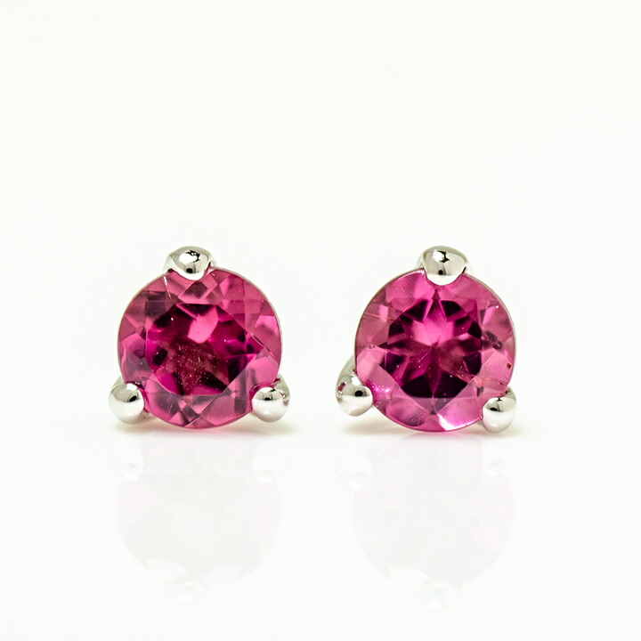 umu -アム- FINE JEWELRY STUIDIOピンクトルマリン スタッドピアスpi0010_m.jpg