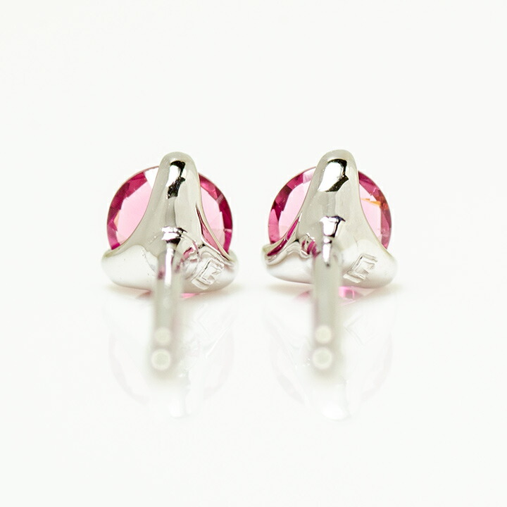 umu -アム- FINE JEWELRY STUIDIOピンクトルマリン スタッドピアスpi0010_u.jpg