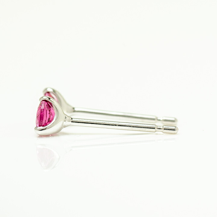 umu -アム- FINE JEWELRY STUIDIOピンクトルマリン スタッドピアスpi0010_y.jpg