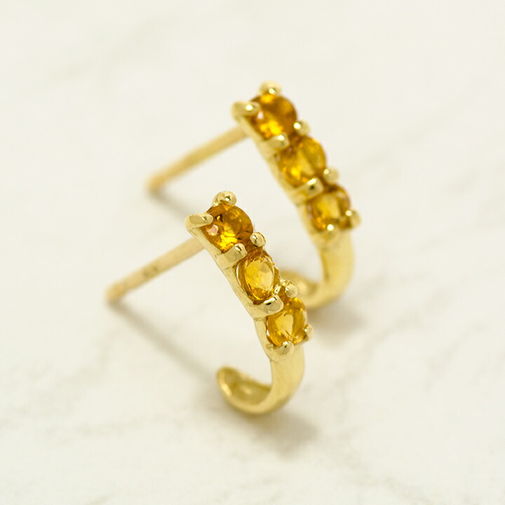 umu -アム- FINE JEWELRY STUIDIOシトリン スタッドピアスimgrc0078827039.jpg