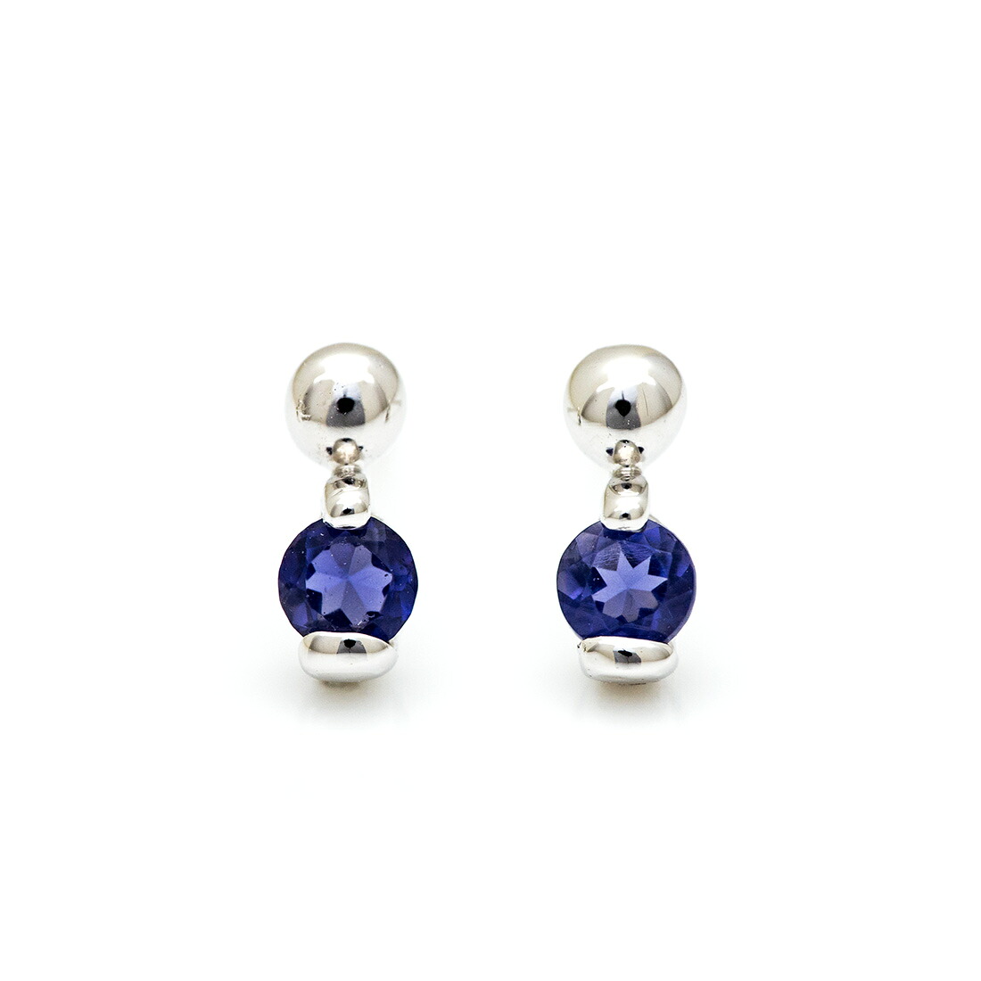 umu -アム- FINE JEWELRY STUIDIO | アイオライト スタッドピアス | 画像[pi0042_m.jpg]