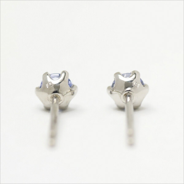 umu -アム- FINE JEWELRY STUIDIOタンザナイト ミルククラウン スタッドピアス 「bstondo」pi0049_u.jpg