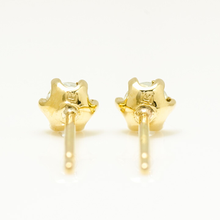 umu -アム- FINE JEWELRY STUIDIOミルククラウン アクアマリン スタッドピアス 「bstondo」pi0058_u.jpg