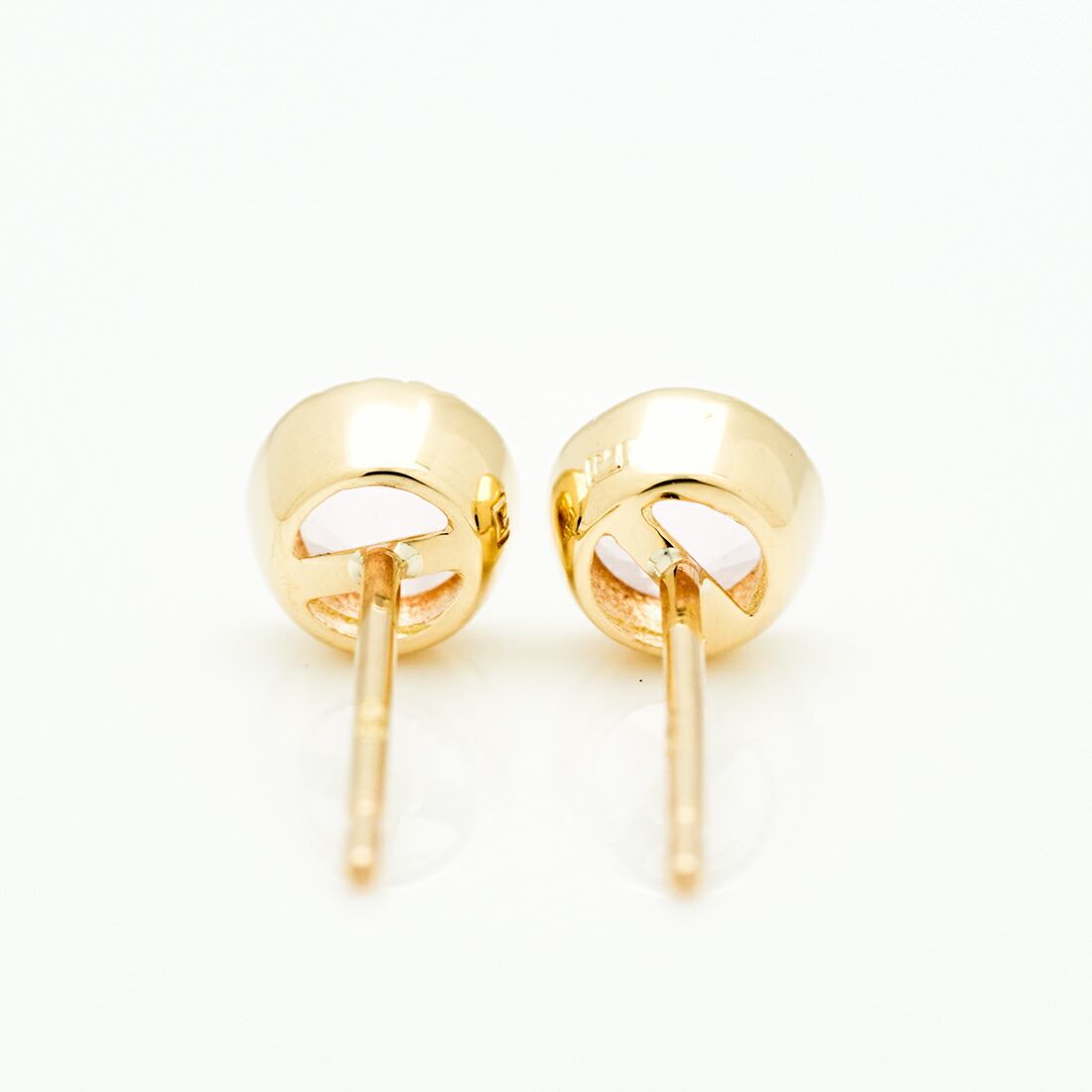 umu -アム- FINE JEWELRY STUIDIOピンククォーツ スタッドピアス 「epica」pi0067_u.jpg