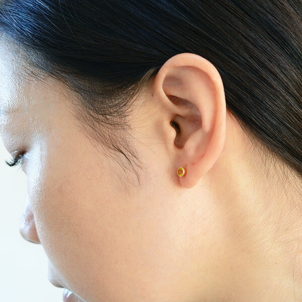 umu -アム- FINE JEWELRY STUIDIOハニークォーツ スタッドピアス 「epica」imgrc0071697467.jpg