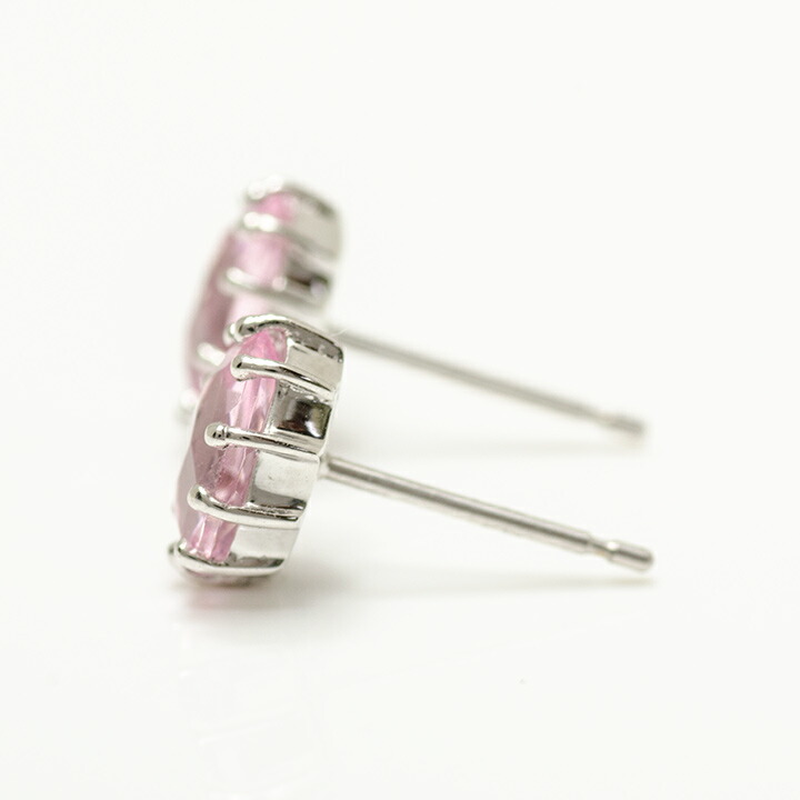 umu -アム- FINE JEWELRY STUIDIOピンククォーツ スタッドピアスimgrc0081249821.jpg
