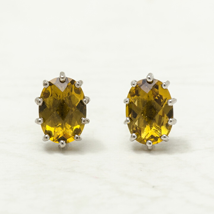 umu -アム- FINE JEWELRY STUIDIOスモーキーイエロークォーツ スタッドピアスimgrc0078556467.jpg