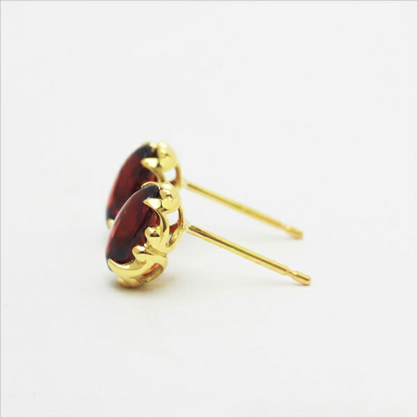 umu -アム- FINE JEWELRY STUIDIOガーネット スタッドピアス 「fresco」imgrc0074599081.jpg