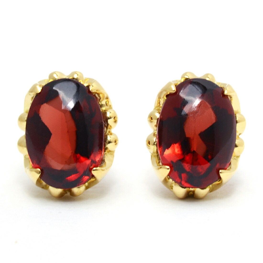 umu -アム- FINE JEWELRY STUIDIOガーネット スタッドピアス 「fresco」imgrc0074623246.jpg