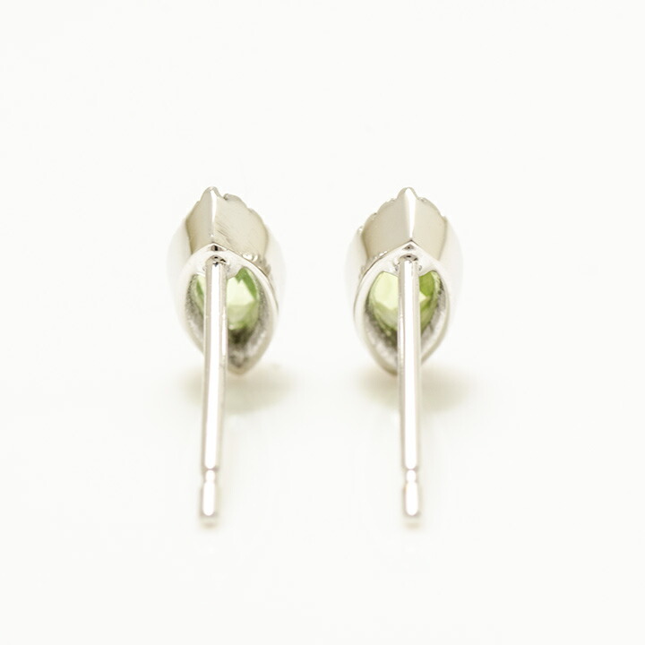 umu -アム- FINE JEWELRY STUIDIOマーキス ペリドット スタッドピアスpi0091_u.jpg