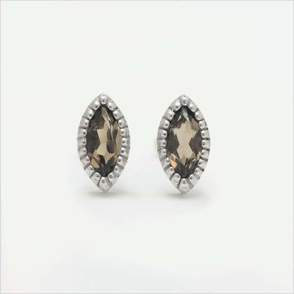 umu -アム- FINE JEWELRY STUIDIOマーキス スモーキークォーツ スタッドピアスimgrc0071874829.jpg