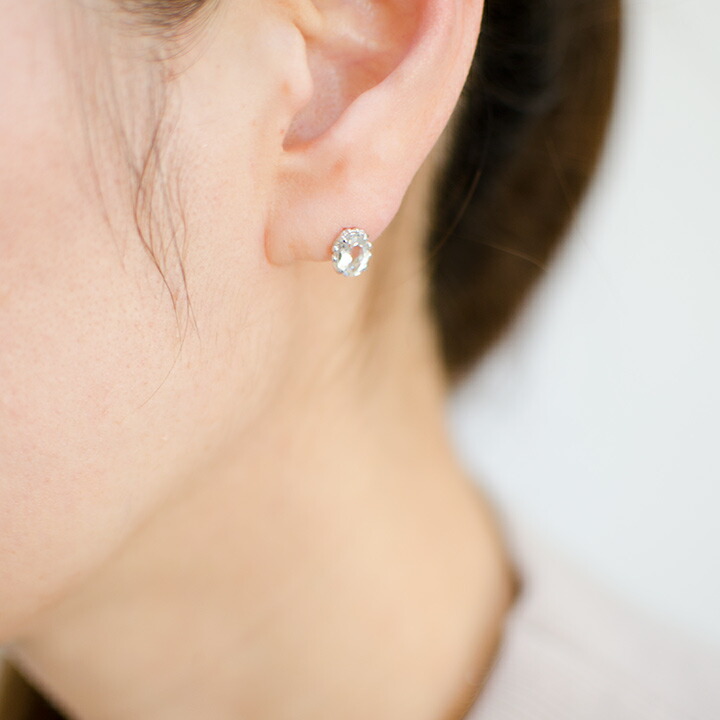 umu -アム- FINE JEWELRY STUIDIOグリーンアメシスト スタッドピアス 「fresco」pi0102_i3.jpg