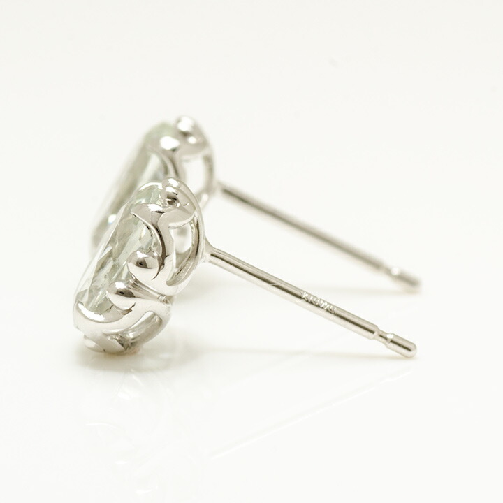 umu -アム- FINE JEWELRY STUIDIOグリーンアメシスト スタッドピアス 「fresco」pi0102_y.jpg