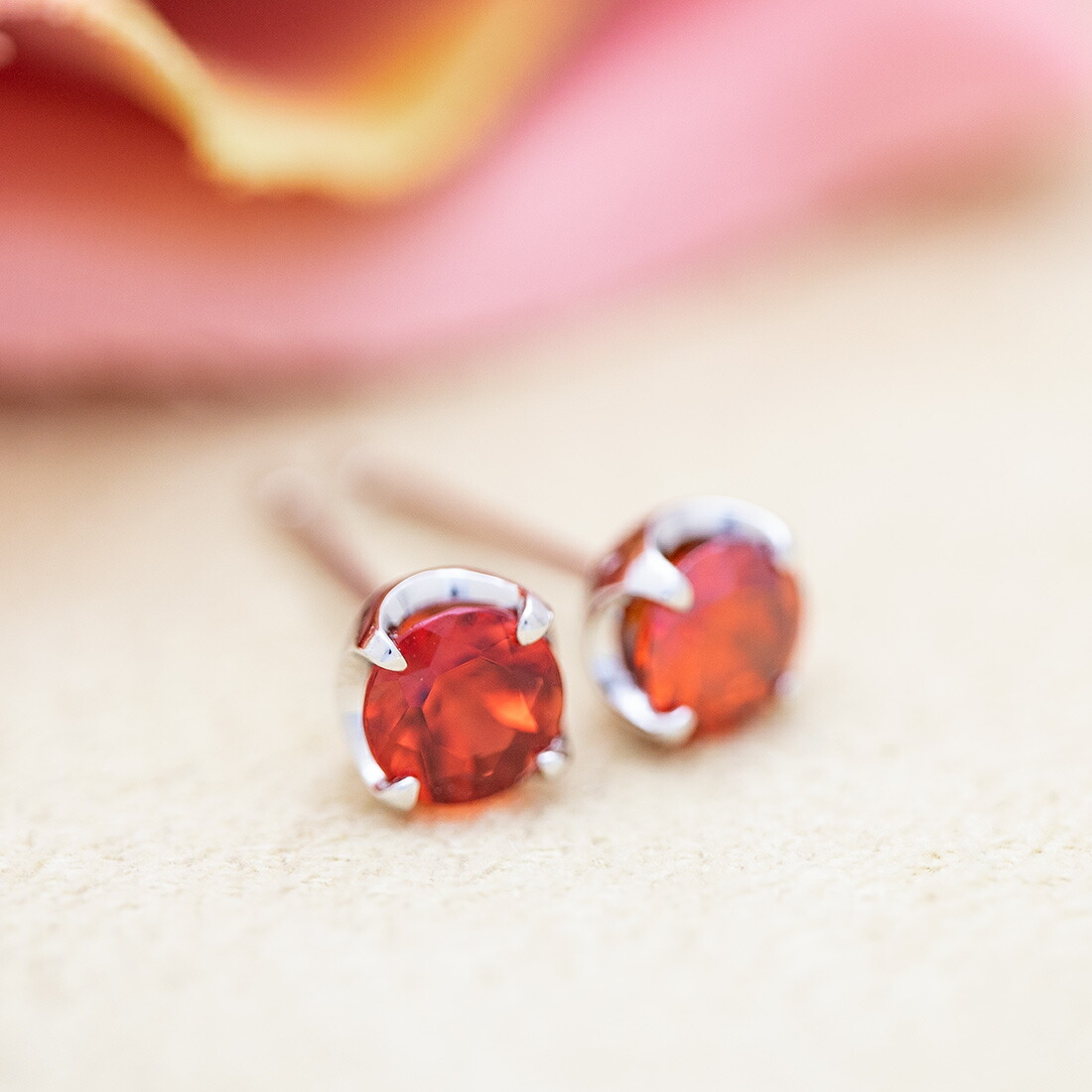 umu -アム- FINE JEWELRY STUIDIOアンデシン スタッドピアス 「attore」pi0105_1.jpg