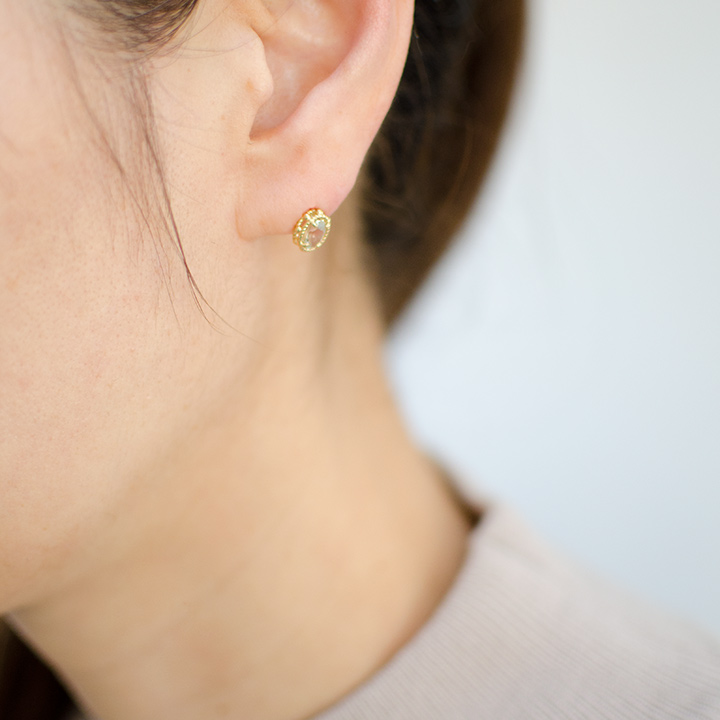 umu -アム- FINE JEWELRY STUIDIOK18 アンブリゴナイト ピアス 「partenone」pi0119_i3.jpg