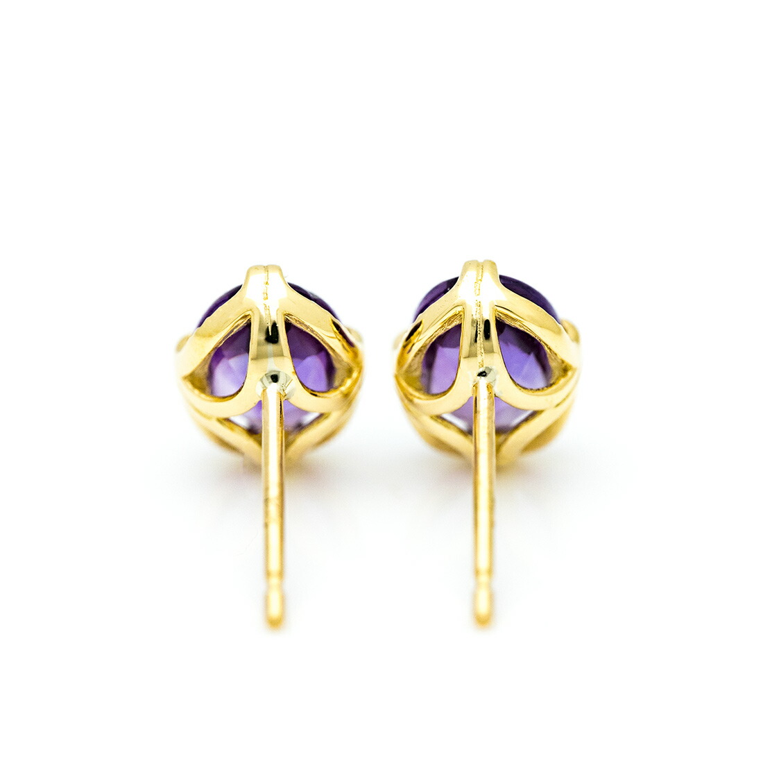 umu -アム- FINE JEWELRY STUIDIOアメシスト スタッドピアス 「drop」pi0123_u.jpg