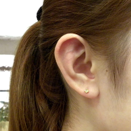 umu -アム- FINE JEWELRY STUIDIOK18 ダイヤモンド スタッドピアス 「certo」pi0134_3.jpg
