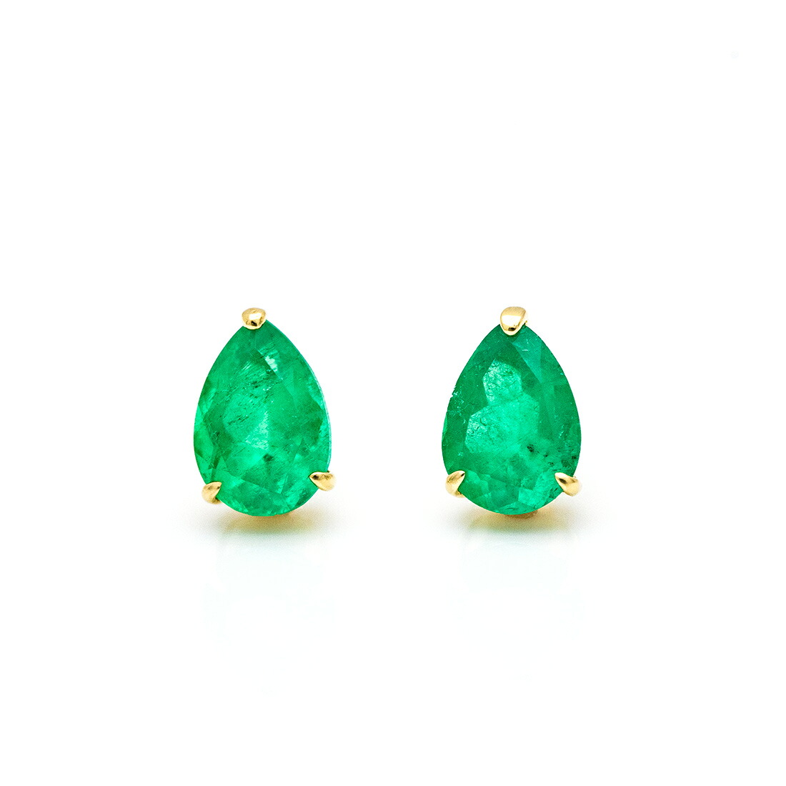 umu -アム- FINE JEWELRY STUIDIOエメラルド スタッドピアス 「adulto」pi0136_m.jpg