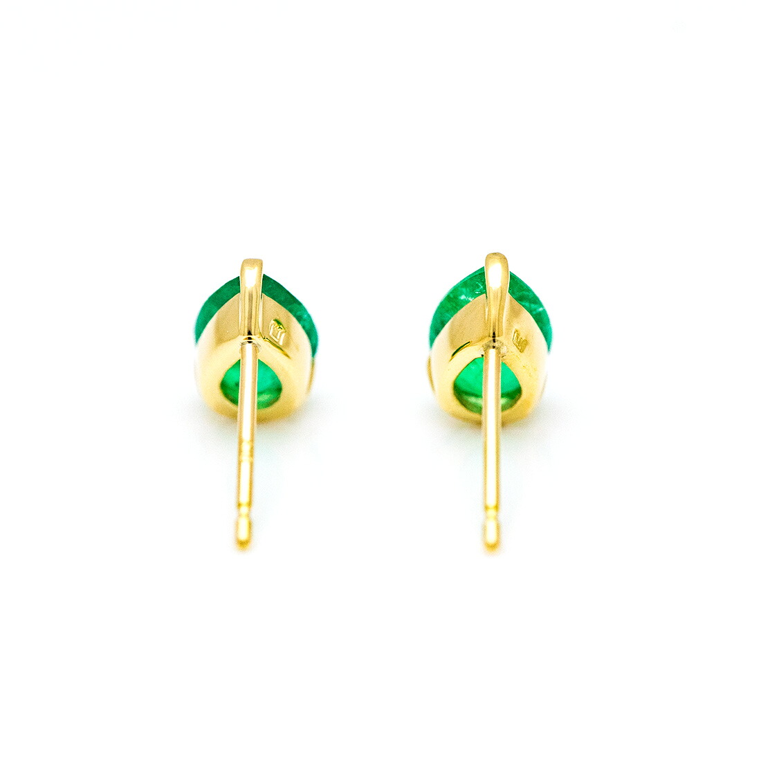 umu -アム- FINE JEWELRY STUIDIOエメラルド スタッドピアス 「adulto」pi0136_u.jpg