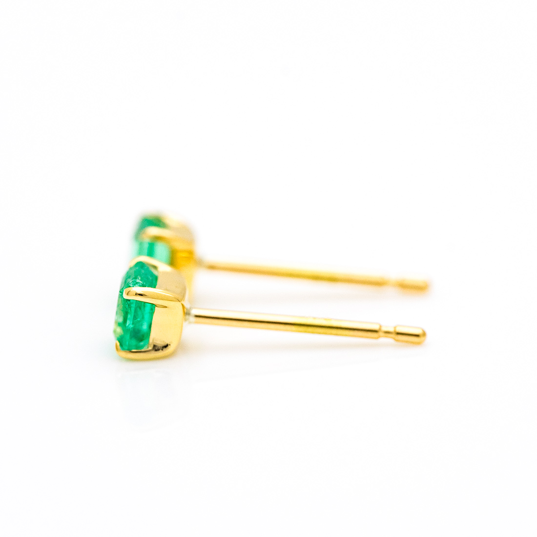 umu -アム- FINE JEWELRY STUIDIOK18 エメラルド ピアス 「quadoro」pi0145_y.jpg