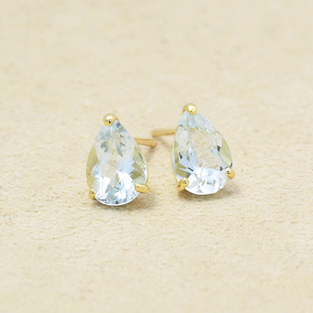 umu -アム- FINE JEWELRY STUIDIOK18 アクアマリン スタッドピアス 「adulto」pi0161_kanban2.jpg