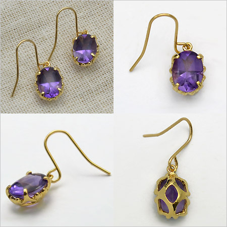 umu -アム- FINE JEWELRY STUIDIOK18 アメシスト フックピアス 「fresco」pi0168_2.jpg