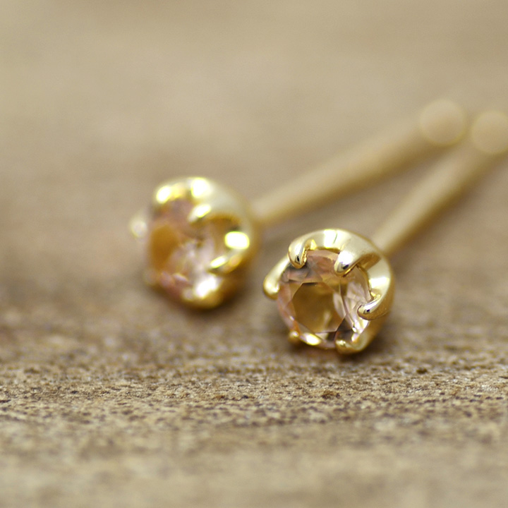 umu -アム- FINE JEWELRY STUIDIOK18 インペリアルトパーズ スタッドピアスpi0183_5.jpg