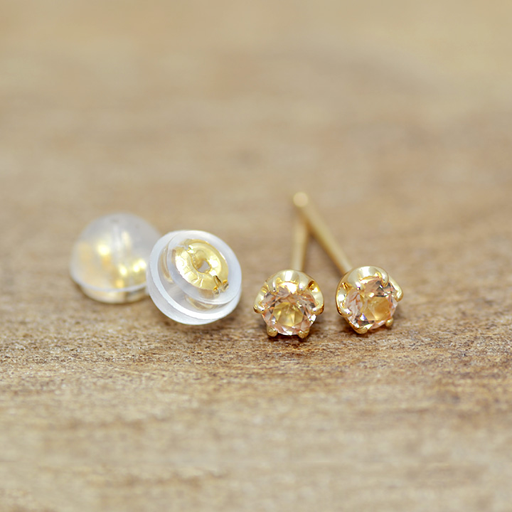 umu -アム- FINE JEWELRY STUIDIOK18 インペリアルトパーズ スタッドピアスpi0183_6.jpg