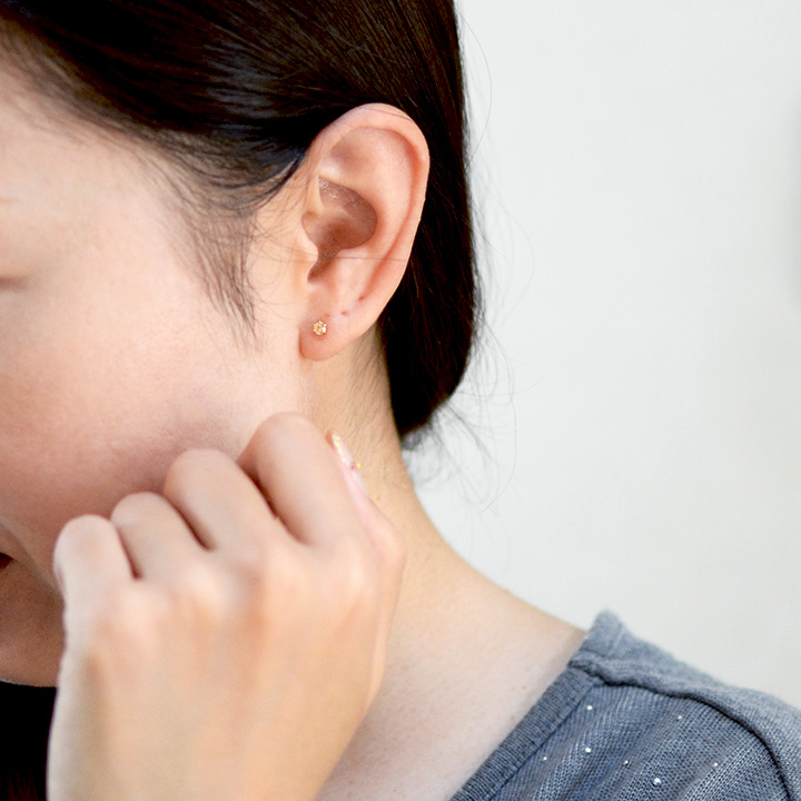 umu -アム- FINE JEWELRY STUIDIOK18 インペリアルトパーズ スタッドピアスpi0183_7.jpg