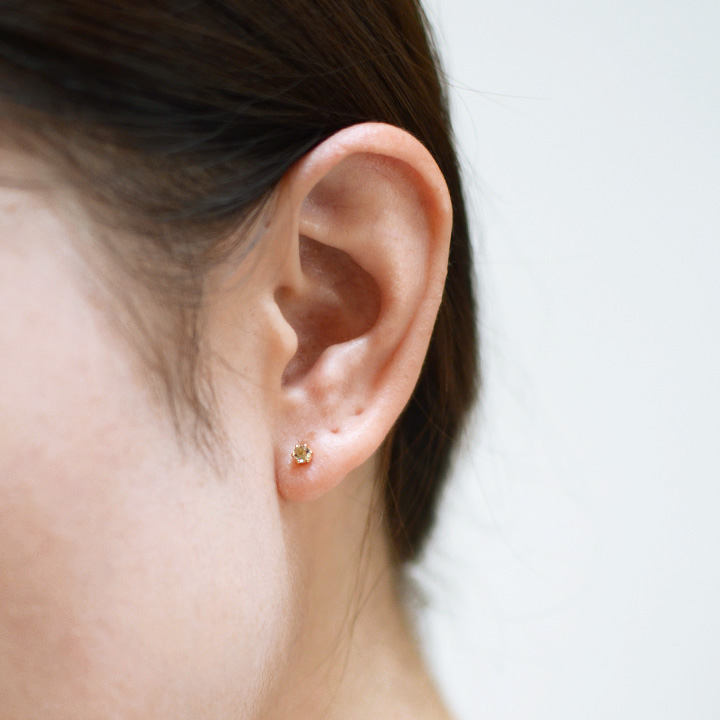 umu -アム- FINE JEWELRY STUIDIOK18 インペリアルトパーズ スタッドピアスpi0183_9.jpg