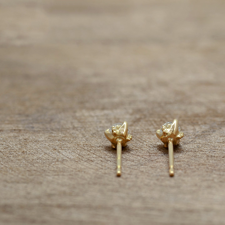 umu -アム- FINE JEWELRY STUIDIOK18 ダイヤモンド 0.2ct スタッドピアス 「Decora」pi0184_4.jpg
