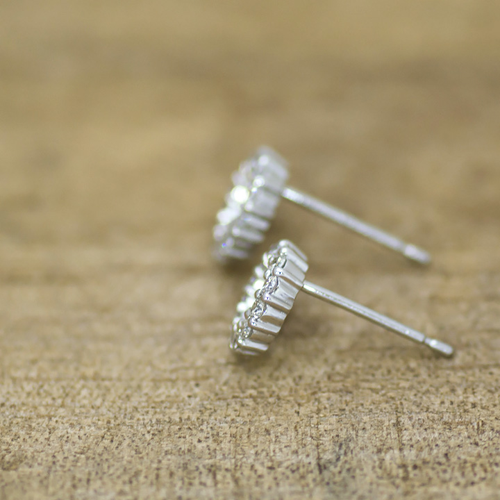 umu -アム- FINE JEWELRY STUIDIOPT900 ダイヤモンド 0.24ct スタッドピアス 「halo」pi0185_3.jpg