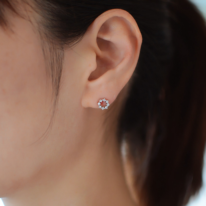 umu -アム- FINE JEWELRY STUIDIOPT900 ダイヤモンド 0.22ct スタッドピアス 「crystal」pi0186_9.jpg