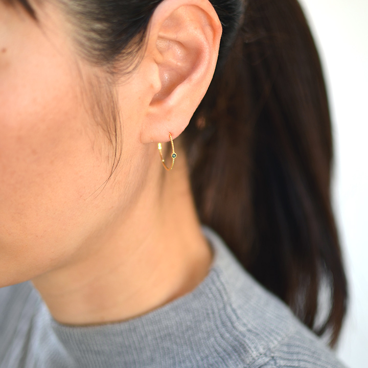 umu -アム- FINE JEWELRY STUIDIOK18 カラーチェンジガーネット スタッドピアス 「semino」pi0190_i3.jpg