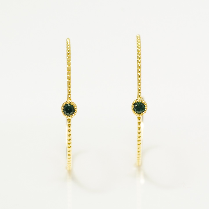 umu -アム- FINE JEWELRY STUIDIOK18 カラーチェンジガーネット スタッドピアス 「semino」pi0190_m.jpg