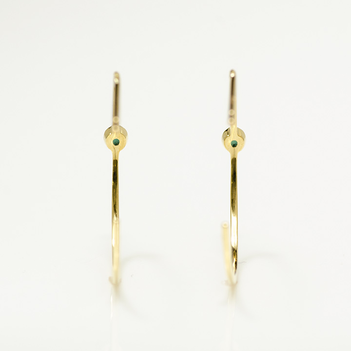 umu -アム- FINE JEWELRY STUIDIOK18 カラーチェンジガーネット スタッドピアス 「semino」pi0190_u.jpg