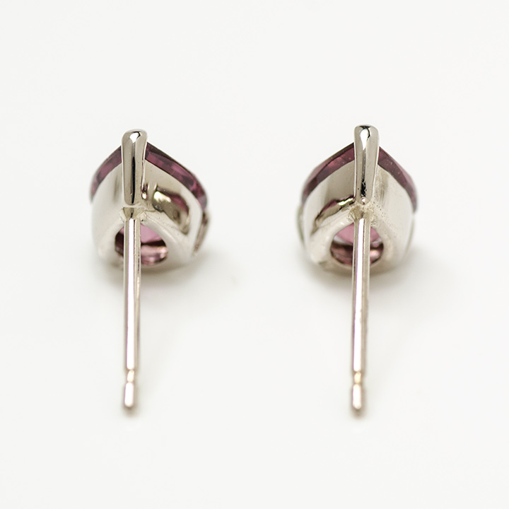 umu -アム- FINE JEWELRY STUIDIOK18 ロードライトガーネット スタッドピアス 「adulto」pi0192_u.jpg