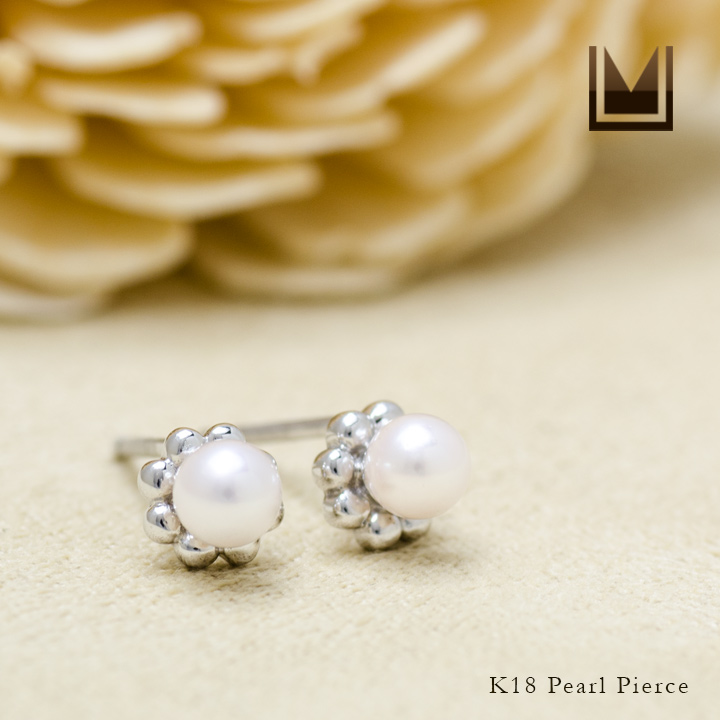 umu -アム- FINE JEWELRY STUIDIOK18 パール スタッドピアスpi0195_1.jpg