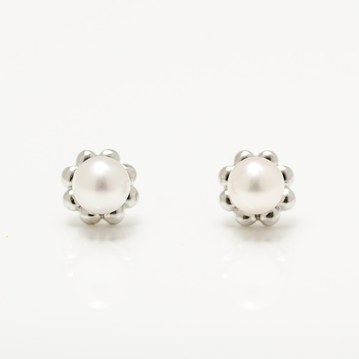 umu -アム- FINE JEWELRY STUIDIOK18 パール スタッドピアスpi0195_m.jpg