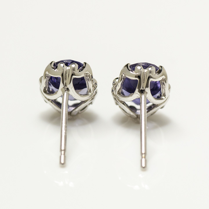 umu -アム- FINE JEWELRY STUIDIOK18 アイオライト スタッドピアス 「fresco」pi0202_u.jpg