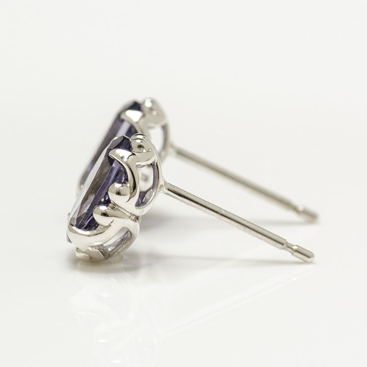 umu -アム- FINE JEWELRY STUIDIOK18 アイオライト スタッドピアス 「fresco」pi0202_y.jpg