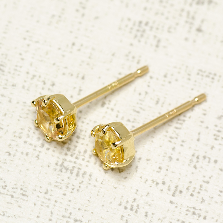 umu -アム- FINE JEWELRY STUIDIOK18 インペリアルトパーズ スタッドピアス 「involtare」pi0204_kanban2.jpg