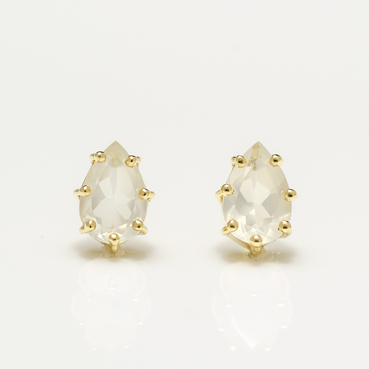 umu -アム- FINE JEWELRY STUIDIOK18 ムーンストーン スタッドピアスpi0206_m.jpg
