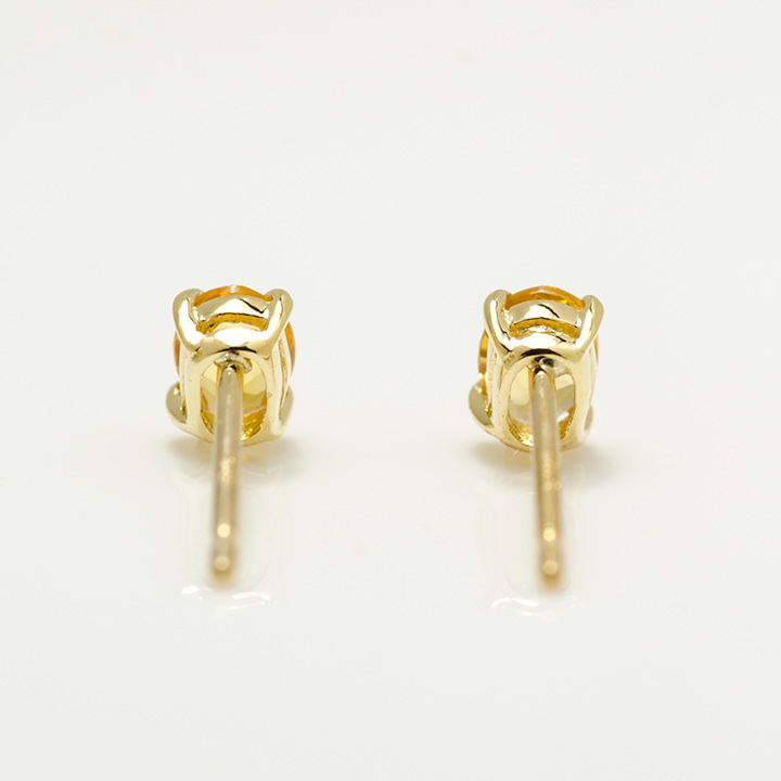 umu -アム- FINE JEWELRY STUIDIOK18 シトリン スタッドピアスpi0211_u.jpg