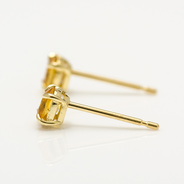 umu -アム- FINE JEWELRY STUIDIOK18 シトリン スタッドピアスpi0211_y.jpg