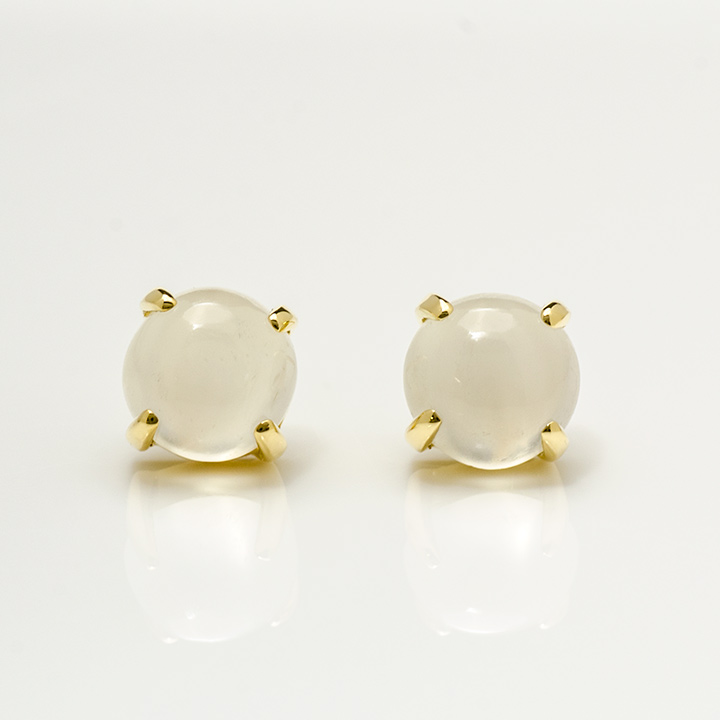 umu -アム- FINE JEWELRY STUIDIOカボション ムーンストーン スタッドピアスpi0220_m.jpg