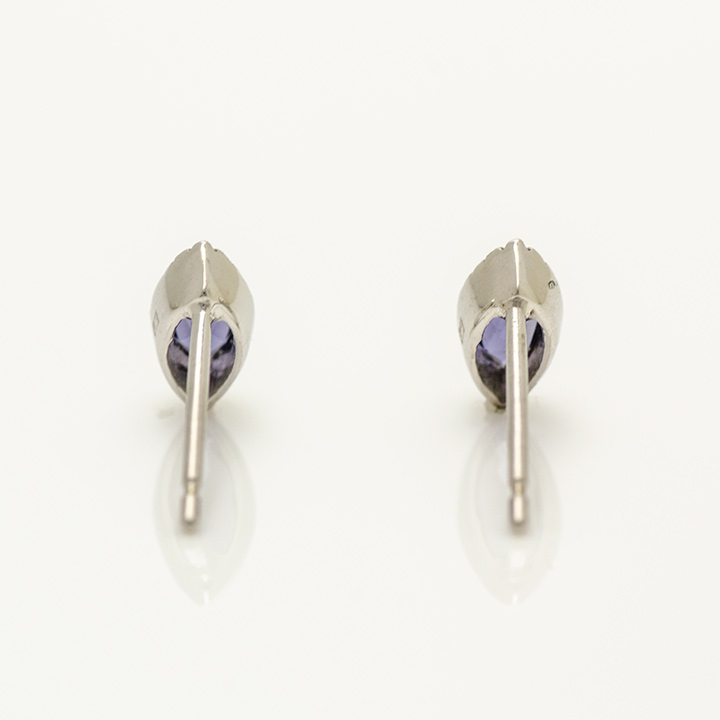 umu -アム- FINE JEWELRY STUIDIOK18 マーキス アイオライト スタッドピアスpi0229_u.jpg