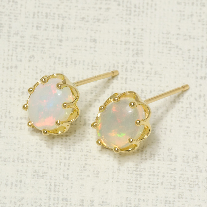 umu -アム- FINE JEWELRY STUIDIOK18 オパール スタッドピアスpi0230_kanban2.jpg
